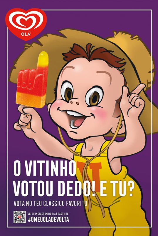A Olá promove, mais uma vez, votação de gelados clássicos, e o eleito regressa em 2023 para satisfazer os desejos dos portugueses. Lista de desejos para o ano novo: ROL, POPSI OU DEDO? 