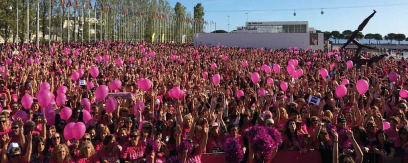 O valor das inscrições reverte totalmente para a Associação Portuguesa de Apoio à Mulher com Cancro da Mama. A corrida encontra-se marcada para dia 26 de março. 